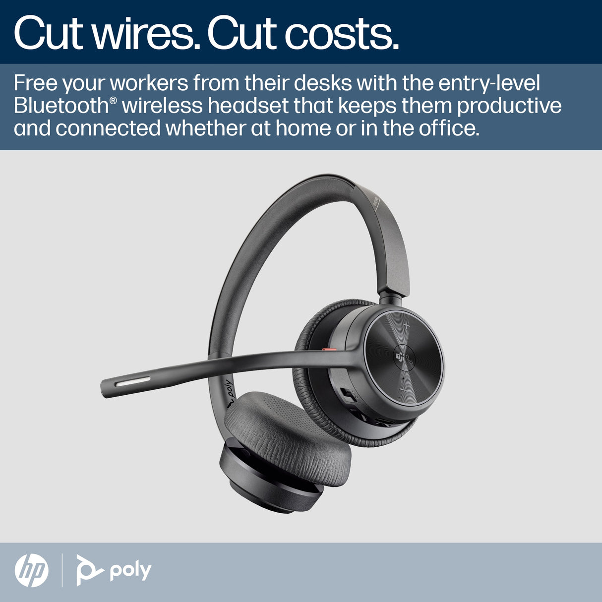 HP VOYAGER 4320-M – Bluetooth / Mono / Office – Head-band Headset