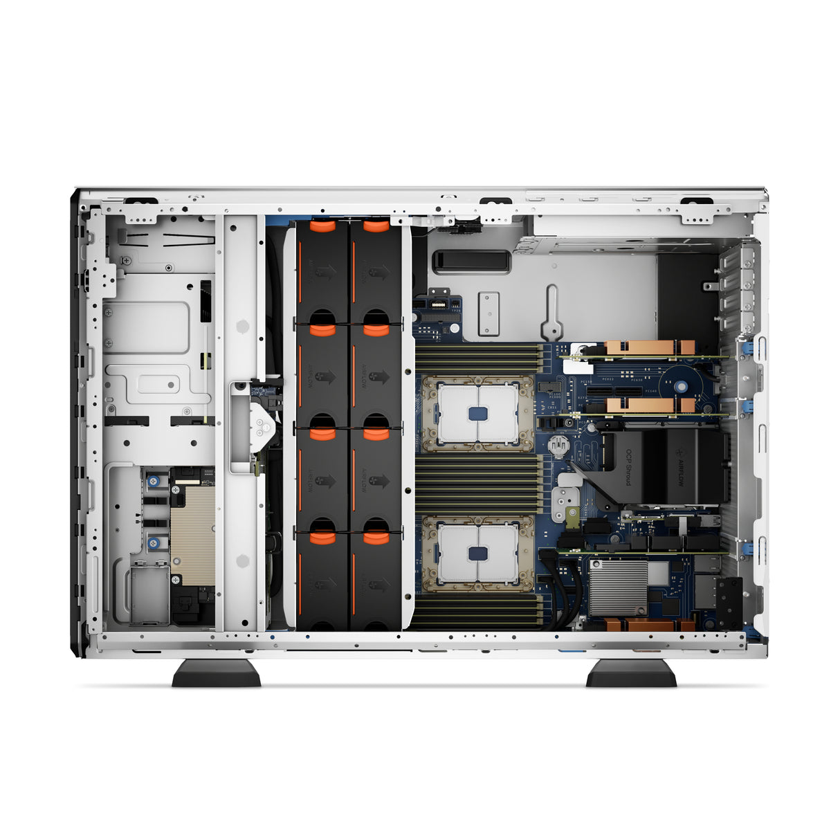 DELL PowerEdge T550 Tower Server Intel Xeon Silver 4310 3rd Gen 12C 128GB