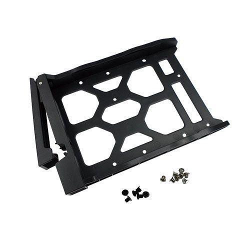 QNAP SSD Tray for 2.5" drives without key lock | black | plastic | tooless Black (TRAY-25-BLK02)