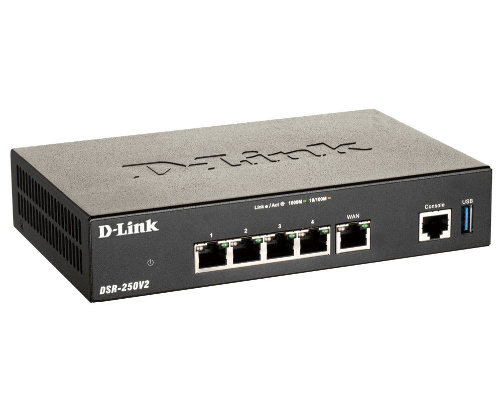 D-LINK DSR-250V2 Desktop/Pole Router