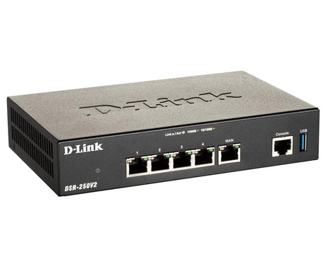 D-LINK 5-Gigabit Port VPN Router DSR-250v2 (DSR-250V2) D-LINK
