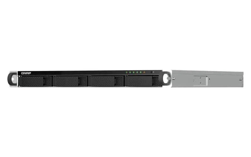 QNAP 4 x 3.5" | Intel Celeron N5095 | 8 GB on board | 4GB Flash | 250W (x2) | 100 - 240V (TS-464U-RP-8G)