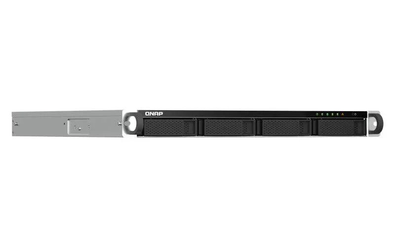 QNAP 4 x 3.5" | Intel Celeron N5095 | 8 GB on board | 4GB Flash | 250W (x2) | 100 - 240V (TS-464U-RP-8G)