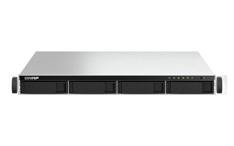 QNAP 4 x 3.5" | Intel Celeron N5095 | 8 GB on board | 4GB Flash | 250W (x2) | 100 - 240V (TS-464U-RP-8G)