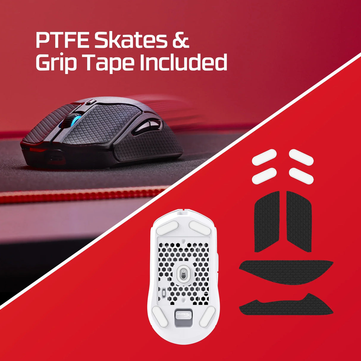 HYPERX Pulsefire Haste 2 – Wireless (Bluetooth + 2.4GHz) / 26000 DPI / Lightweight – Gaming Wireless Mouse