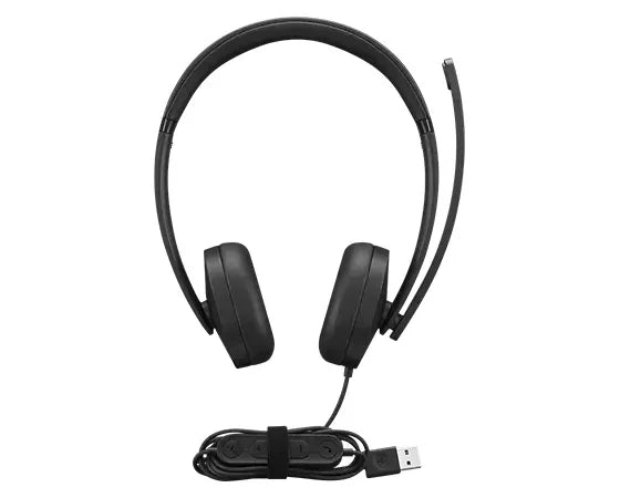 Lenovo 4XD1P83425 – Wired (USB-A) / Stereo / Office – Head-band Headset