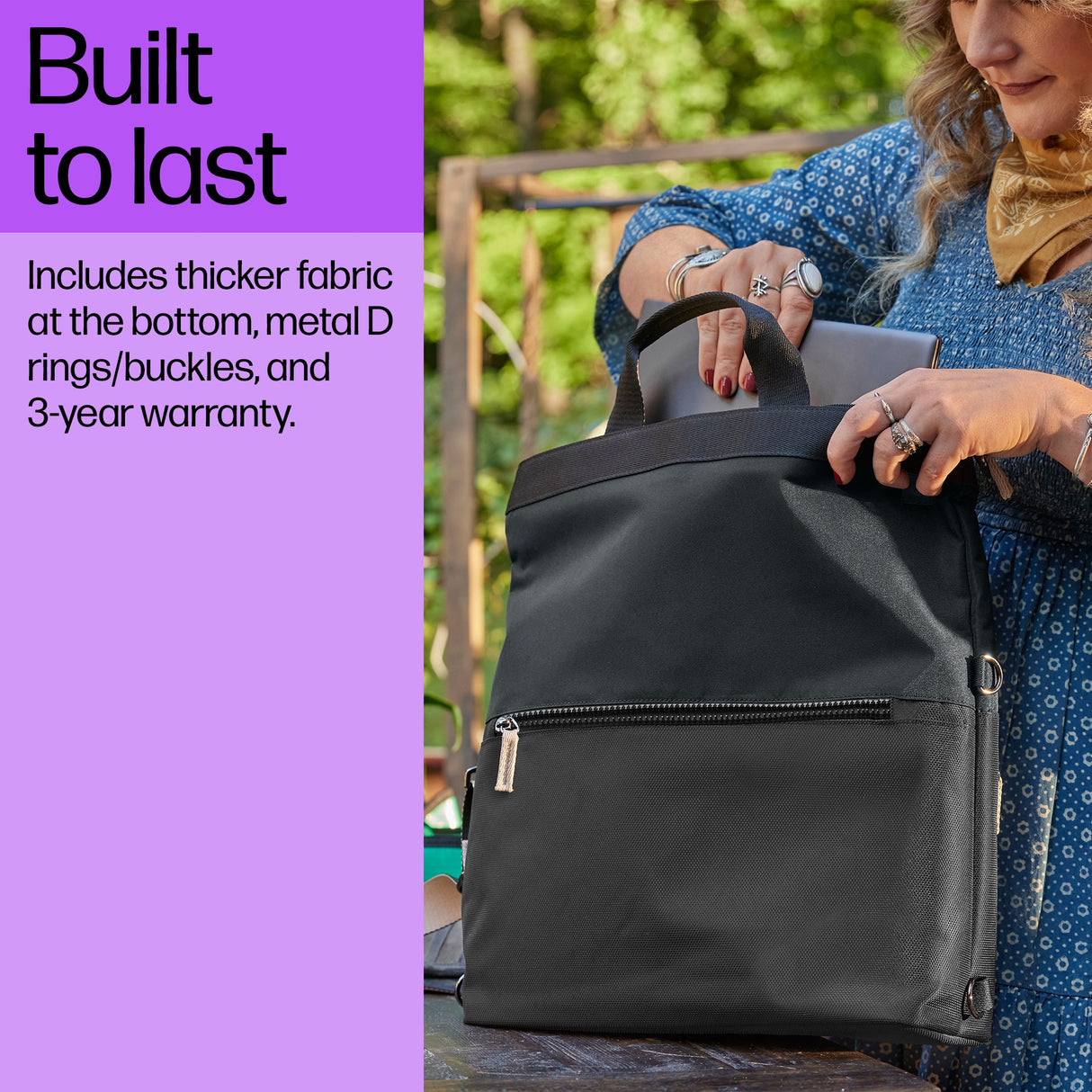 HP Convertible Laptop Tote Backpack (14.1")