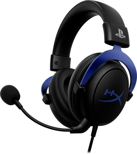 HP HyperX Cloud - Gaming Headset - PS5-PS4 (Black-Blue) (4P5H9AM) HP