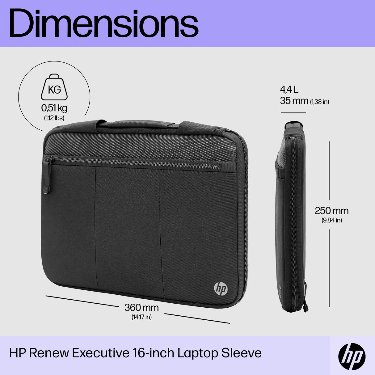 HP Renew Executive Laptop Cover (14.1")