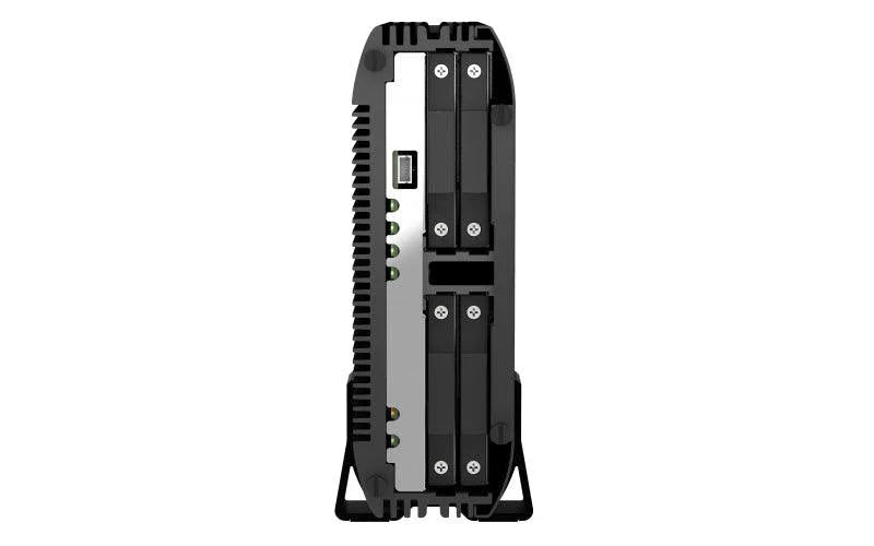 QNAP 4 x 2.5" | Intel Celeron J6412 | Intel UHD Graphics | 8 GB RAM | 4 GB Flash | 90 W 100-240 V | 65x180x254 mm | 2.54 kg (TS-410E-8G)