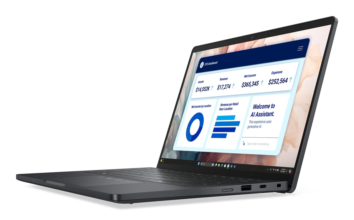 DELL Pro 13 Laptop – Intel Core Ultra 5 / 16GB / 512GB SSD / On-Board Graphics – Sustainable Business Laptop