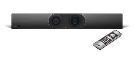YEALINK A30-010 | all-in-one video bar | Teams|Zoom|BYOD | AI-powered view | noise cancellation | video conferencing kit (video bar | remote control) (1206652) YEALINK
