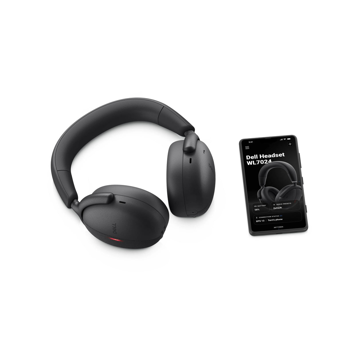 DELL WL7024 – Wired & Wireless / Stereo / Office – Head-band Headset