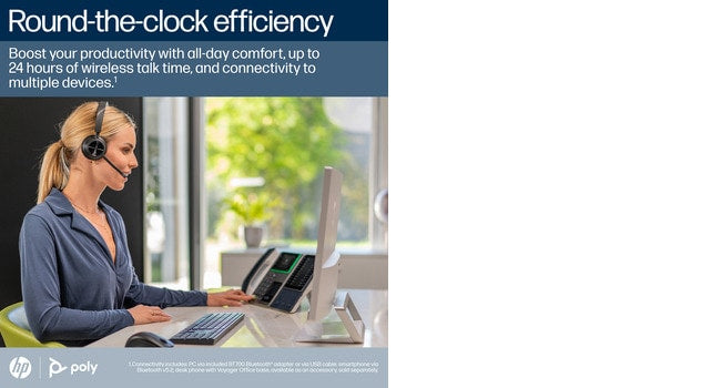 POLY Voyager 4310 BT700 Dongle Headset