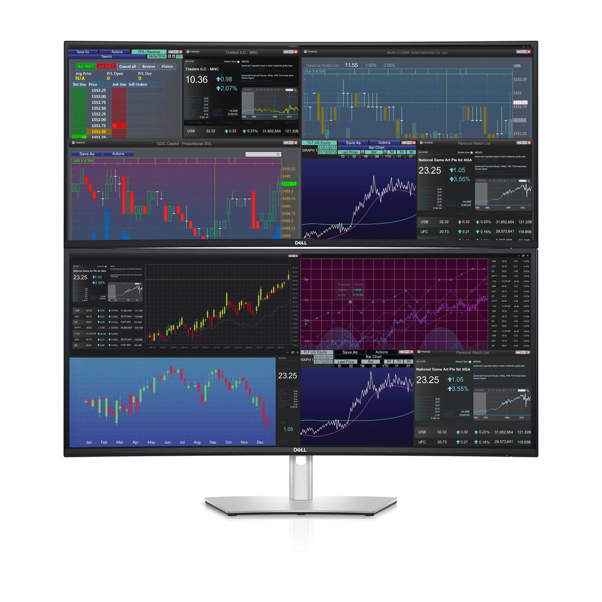 DELL UltraSharp LED display (38") 3840 x 1600 pixels Wide Quad HD+ LCD Black, Silver