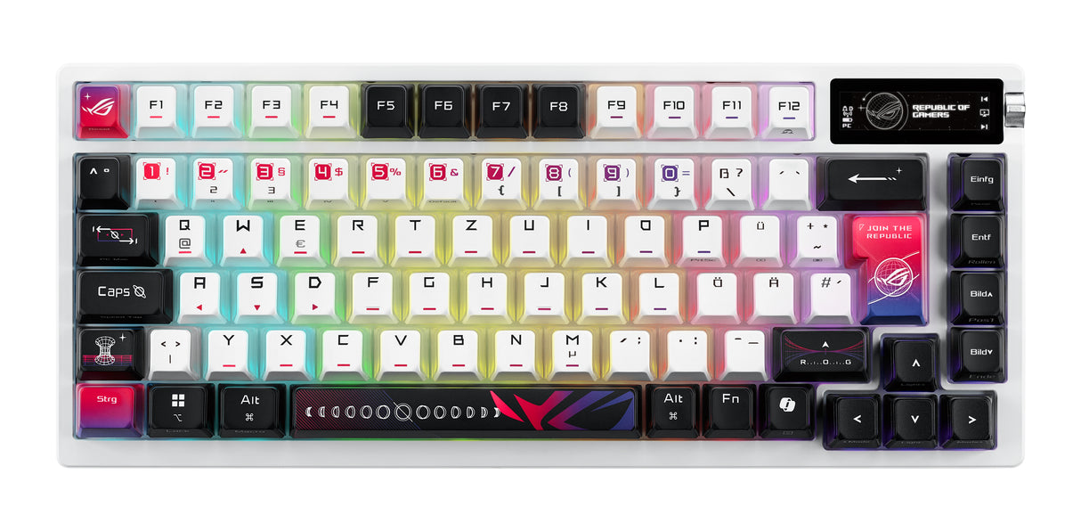 ASUS ROG AZOTH X – Desktop Platform / Wrist Rest / Compact – Keyboard Platform