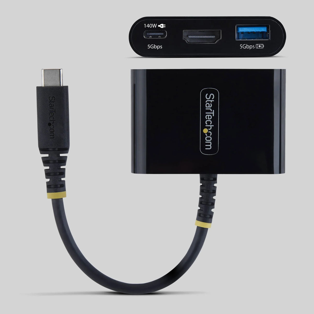 STARTECH 168B-USBC-MULTIPORT – USB-C / 140W PD / HDMI / USB-A – Travel Hub
