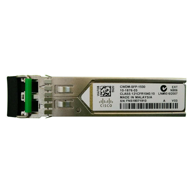 Cisco CWDM 1530-nm SFP; Gigabit Ethernet and 1 and 2-Gb Fibre Channel network switch component