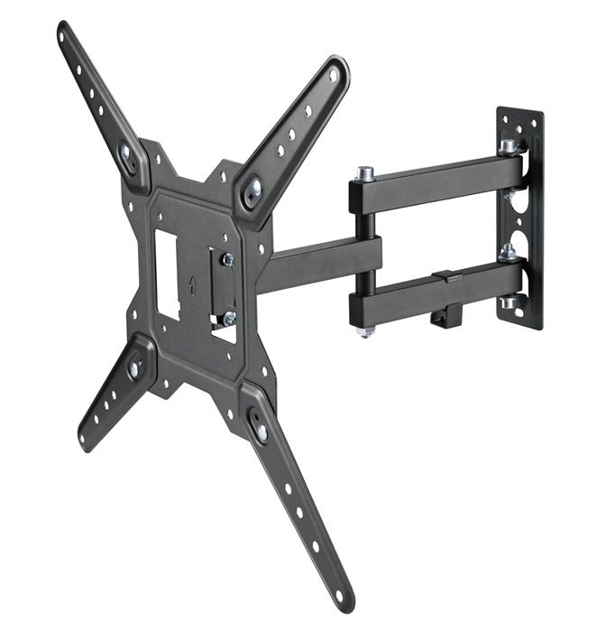 BRATECK Economical Full-Motion TV Wall Mount, Fit Screen Size: 23"-55" Up to 30 KG
