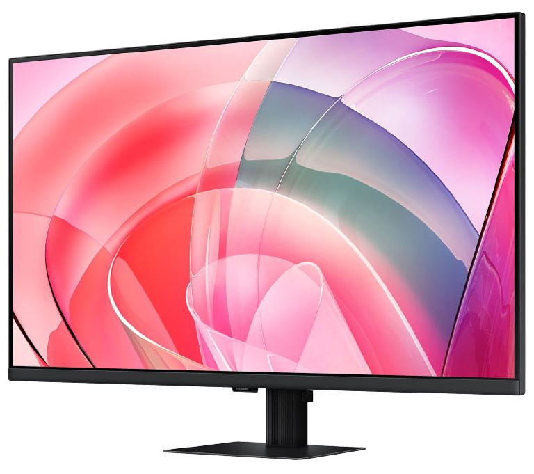 SAMSUNG 27" S70D 4K UHD 60Hz HDR10 VA panels Monitor 3840x2160 16:9 5ms DisplayPort HDMI Tilt Eye Saver Mode WIN11 Black 3YR WTY