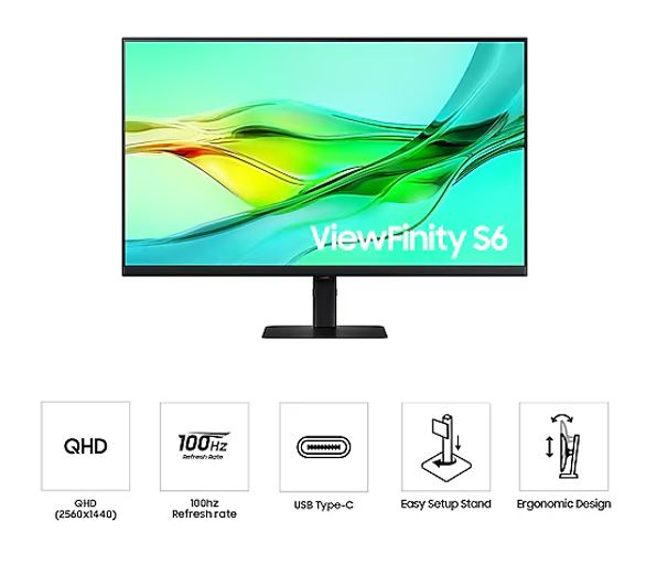 SAMSUNG 32" ViewFinity QHD