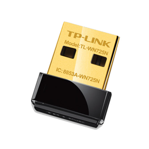 TP-LINK TL-WN725N N150 Nano Wireless N USB Adapter 2.4GHz (150Mbps)