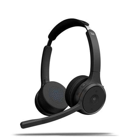Cisco HS-WL-722Q-BUNA-C headphones/headset Wireless Head-band Office/Call center Bluetooth Black CISCO