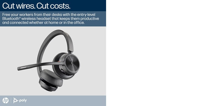 POLY Voyager 4320-M BT700 Dongle Headset