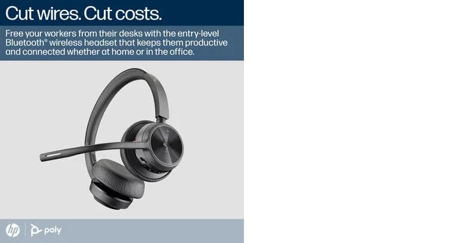 POLY VOYAGER 4320-M – Bluetooth / Mono / Office UC – Head-band Headset