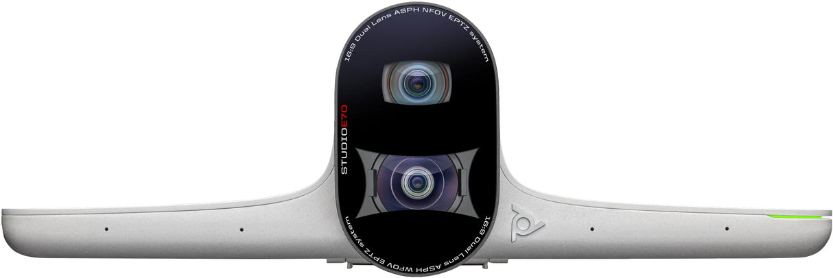 POLY Studio E70 – 4K Ultra HD / 120° Wide-Angle / AI-powered Features – Zoom Certified Conference Camera