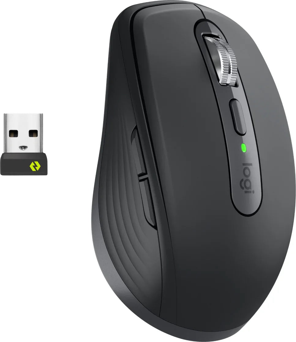 LOGITECH MX Anywhere 3S – Wireless (Bluetooth + 2.4GHz) / 8000 DPI / Quiet Clicks – Travel Mouse