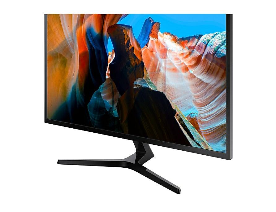 SAMSUNG LU32J590UQ LED display (32") 4K Ultra HD QLED Black, Grey