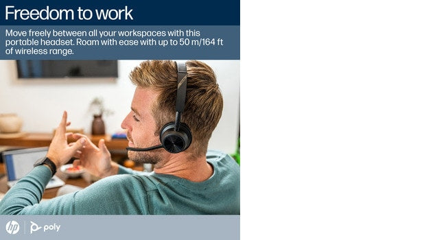 POLY Voyager 4320-M BT700 Dongle Headset