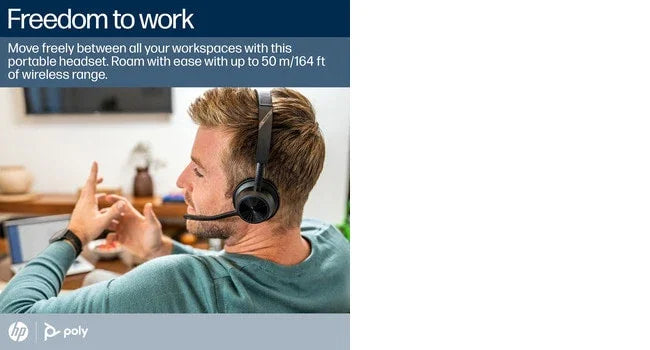 POLY VOYAGER 4320-M – Bluetooth / Mono / Office UC – Head-band Headset
