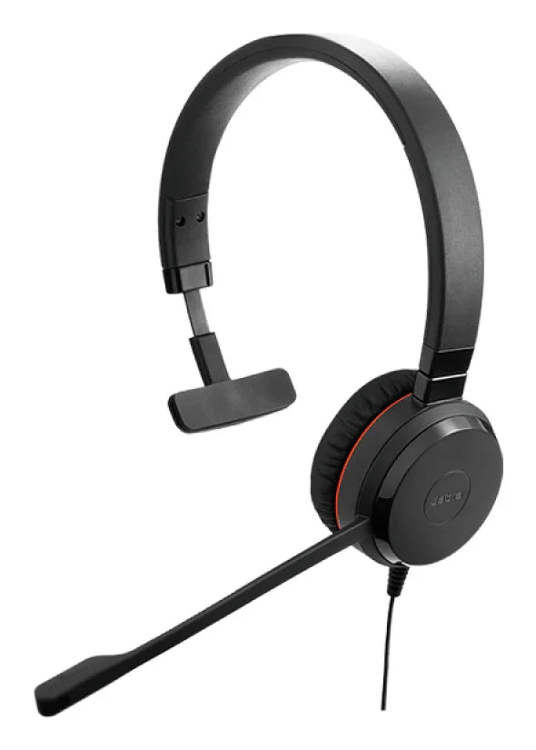 JABRA EVOLVE 30 II – Wired (USB-A & USB-C) / Mono / Office, UC Certified – Head-band Headset