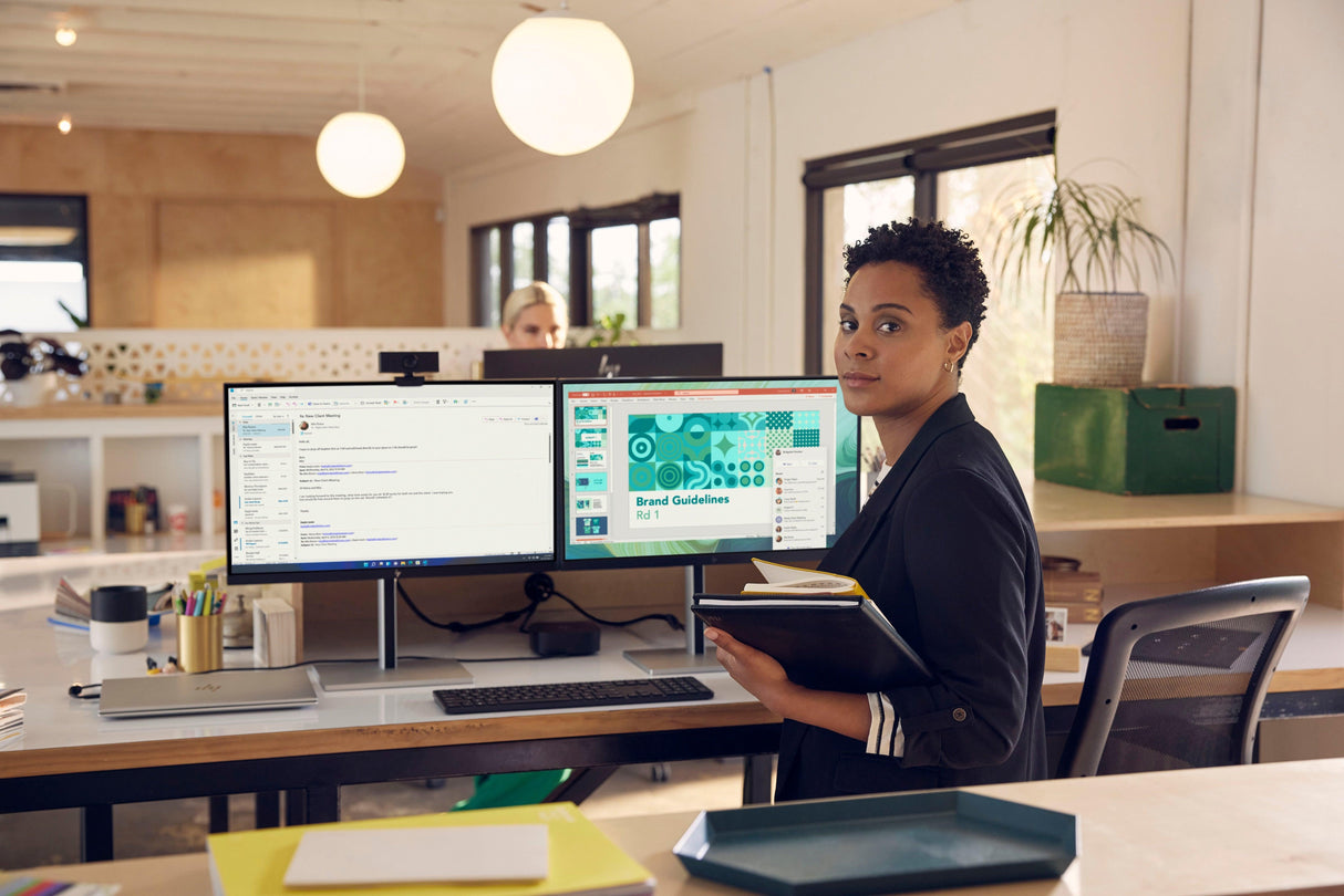 HP E24t G5 computer monitor (23.8") Full HD Touchscreen Black