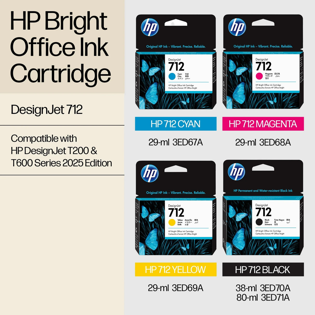 HP DESIGNJET T230 24-in – Large Format Printer – Compact & Energy Efficient