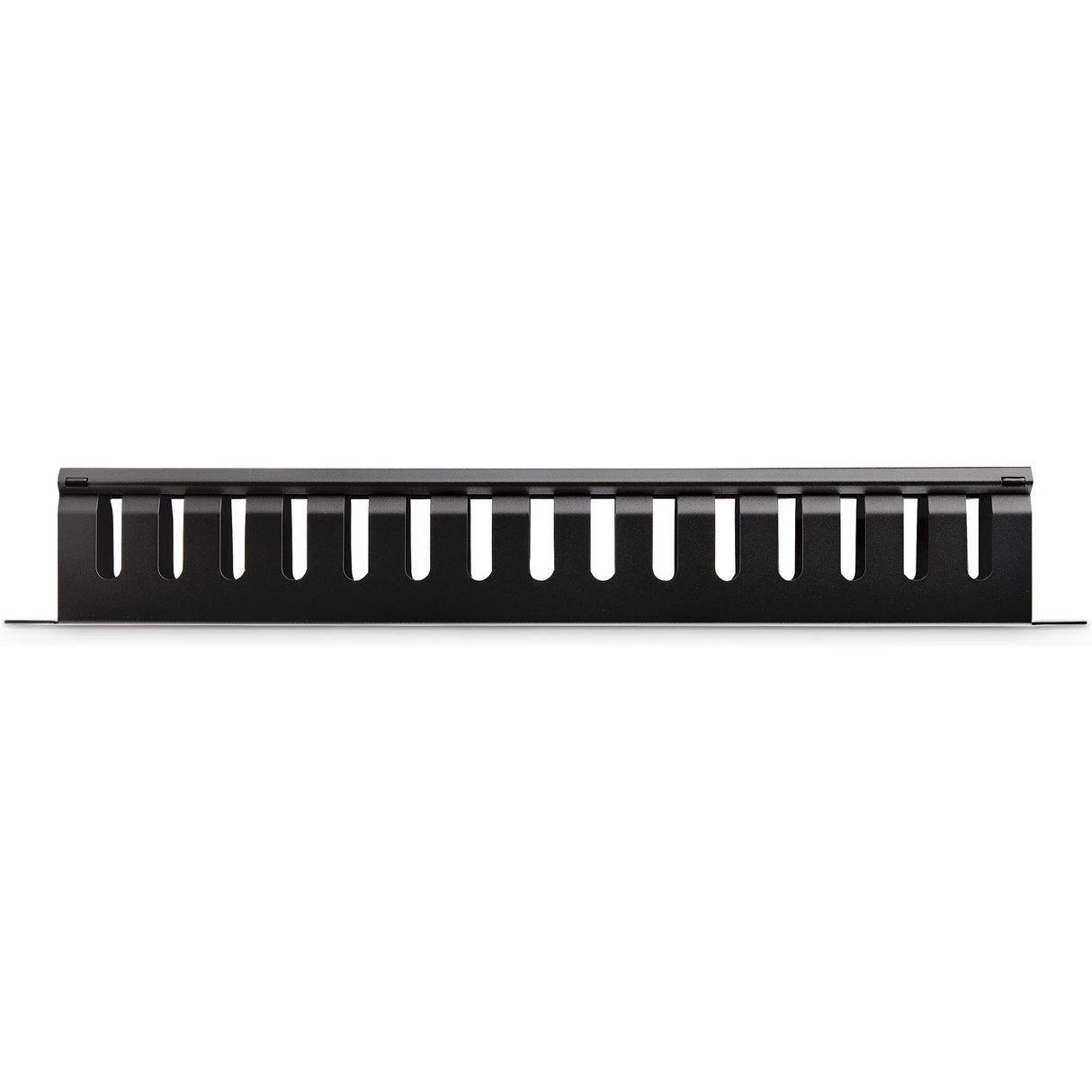 STARTECH Horizontal 1U Server Rack Cable Management Finger Duct w| Cover - 19" Network Rack Wire Duct Raceway Panel - Slotted Wire Duct (CMDUCT1UX) (CMDUCT1UX)