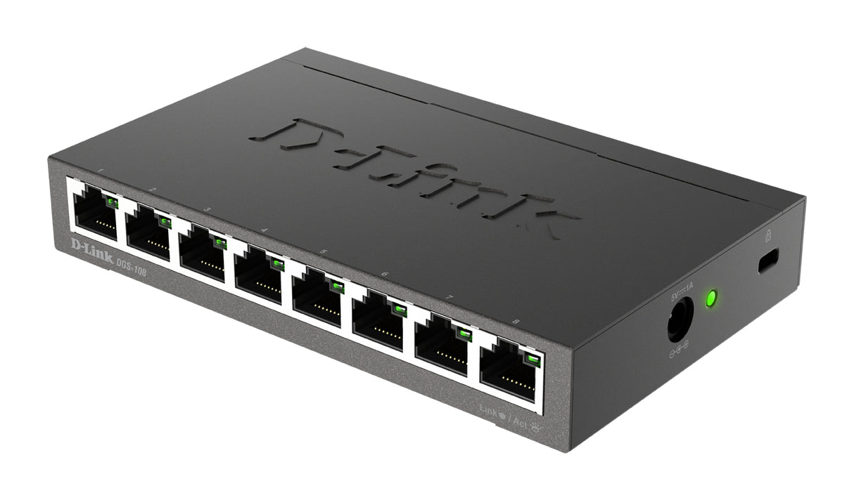 D-LINK DGS-108 Network Switch