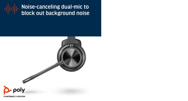 POLY Voyager 4310 USB-A BT700 Dongle Headset