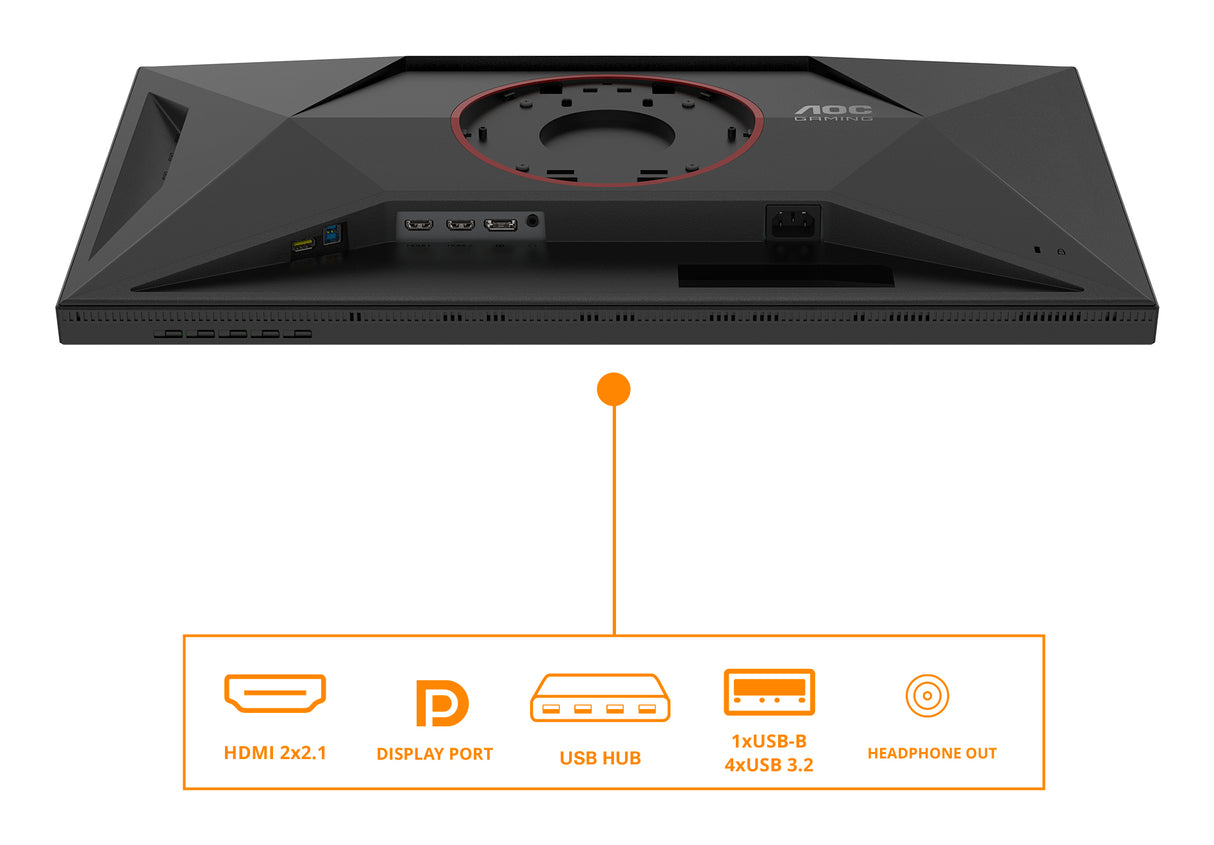 AOC U27G4XM Monitor – 27" / 4K UHD / IPS / 160Hz – Gaming Monitor