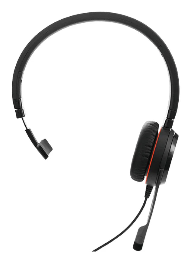 JABRA EVOLVE 30 II – Wired (USB-A & USB-C) / Mono / Office, UC Certified – Head-band Headset