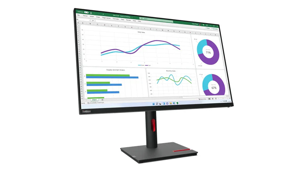 Lenovo ThinkVision Monitor – 31.5" / QHD / IPS / 60Hz – Business Monitor