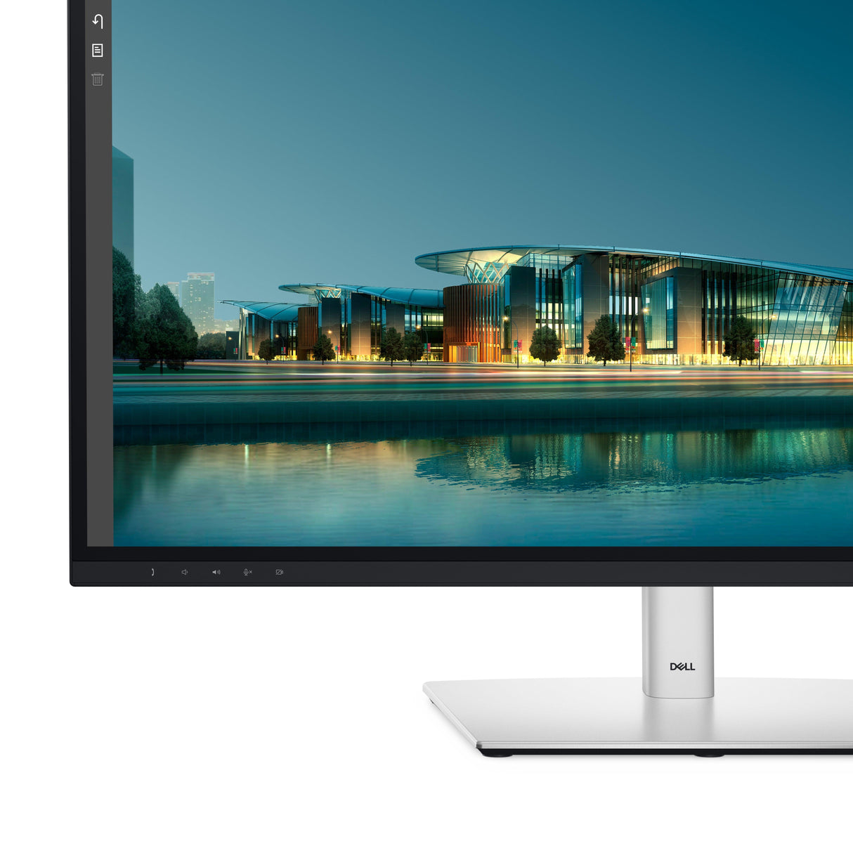 DELL UltraSharp LED display (32") 6144 x 3456 pixels 6K Ultra HD LCD Black, Silver