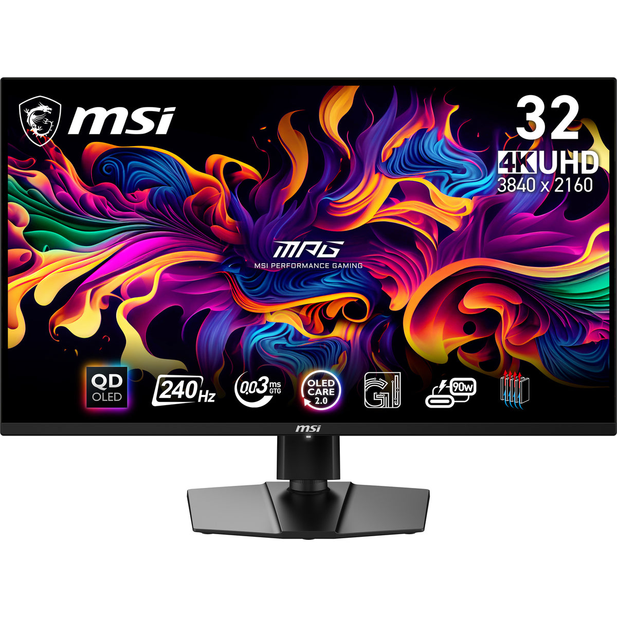 MSI MPG 321URX Monitor – 31.5" / 4K UHD / OLED / 240Hz – Gaming Monitor