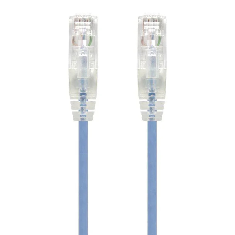 ALOGIC 0.3m Blue Series Alpha Ultra Slim Cat6 Network Cable | UTP | 28AWG (C6S-0.30BLU)