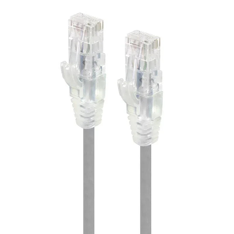 ALOGIC 0.5m Grey Series Alpha Ultra Slim Cat6 Network Cable | UTP | 28AWG (C6S-0.50GRY)