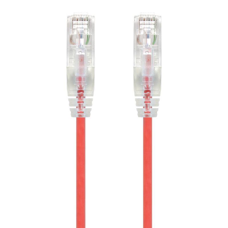 ALOGIC 0.5m Red Series Alpha Ultra Slim Cat6 Network Cable | UTP | 28AWG (C6S-0.50RED)