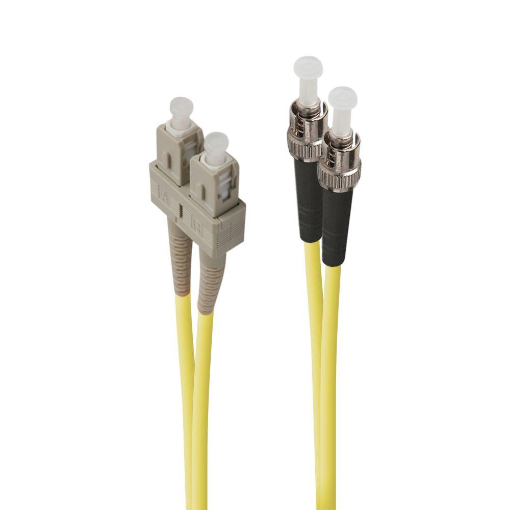 ALOGIC 10m SC-ST Single Mode Duplex LSZH Fibre Cable 09|125 OS2 (SCST-10-OS2)