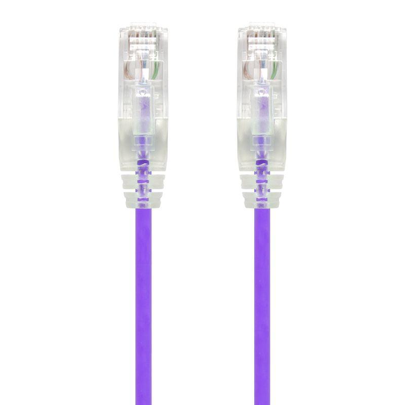 ALOGIC 1m Purple Series Alpha Ultra Slim Cat6 Network Cable | UTP | 28AWG (C6S-01PUR)